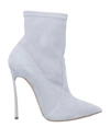 Casadei Ankle Boots In Light Grey