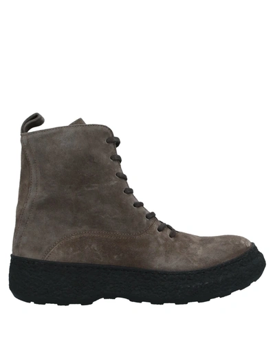 Boemos Ankle Boots In Dove Grey