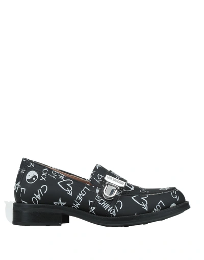 Love Moschino Loafers In Black