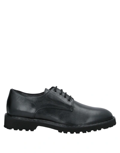 Hamaki-ho Lace-up Shoes In Black