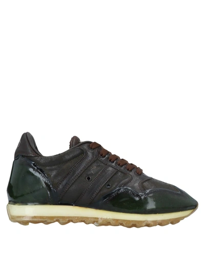 Alberto Fasciani Sneakers In Dark Brown