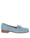 Moreschi Loafers In Pastel Blue