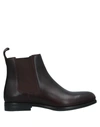 A.testoni Ankle Boots In Cocoa