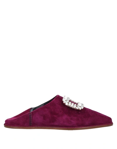 Roger Vivier Mules & Clogs In Purple
