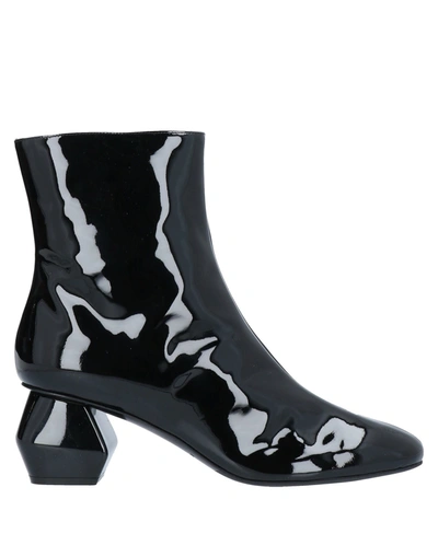 Emporio Armani Ankle Boots In Black