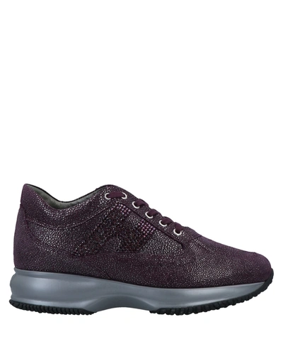 Hogan Sneakers In Purple