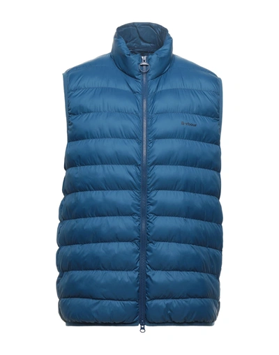 Barbour Down Jackets In Blue