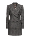 Dolce & Gabbana Overcoats In Brown