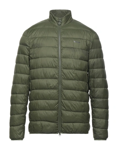 Barbour Down Jackets In Military Green