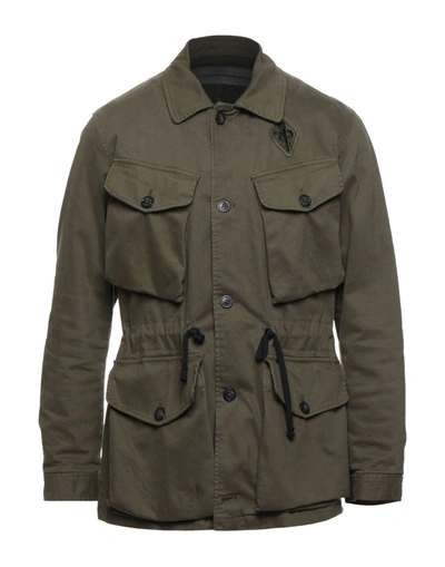 Beaucoup , Jackets In Military Green