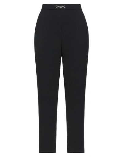 ELISABETTA FRANCHI ELISABETTA FRANCHI WOMAN PANTS BLACK SIZE 6 POLYESTER,13588195WM 6