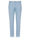 Incotex Pants In Sky Blue