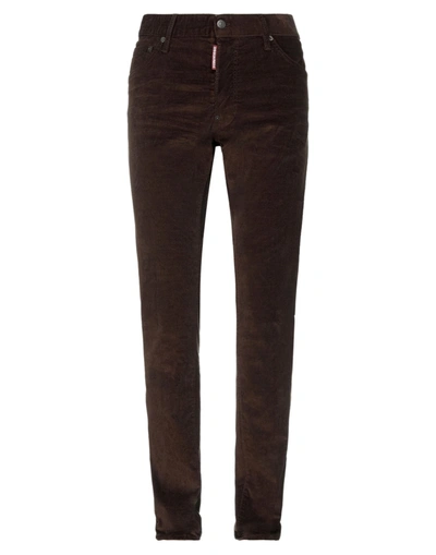 Dsquared2 Casual Pants In Brown