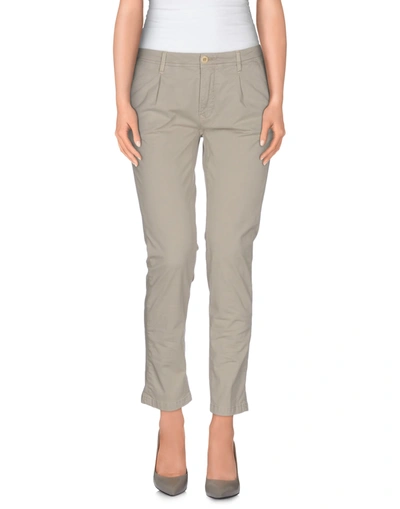 Siviglia White Pants In Grey