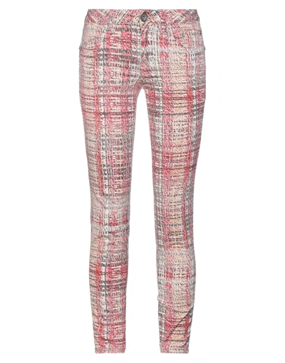 Siviglia White Pants In Red