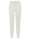N.o.w. Andrea Rosati Cashmere Pants In White
