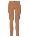 Four.ten Industry 4/10 Four. Ten Industry Man Pants Camel Size 38 Cotton, Elastane In Beige