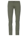 Grey Daniele Alessandrini Pants In Military Green