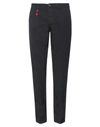 Manuel Ritz Casual Pants In Steel Grey