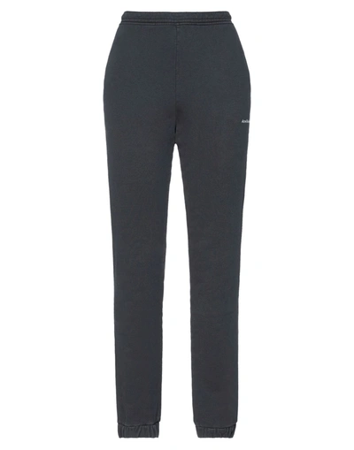 Acne Studios Pants In Steel Grey