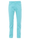 Jacob Cohёn Pants In Turquoise