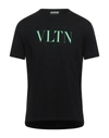 Valentino T-shirts In Black