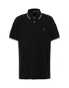 Polo Ralph Lauren Logo-embroidered Polo Shirt In Black