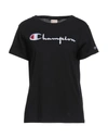 Champion T-shirts In Black