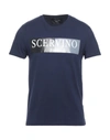 Scervino Street T-shirts In Dark Blue
