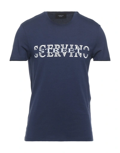 Scervino Street T-shirts In Blue