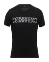 Scervino Street T-shirts In Black