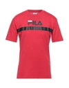 Fila T-shirts In Red