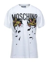 Moschino T-shirts In White