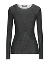 Alpha Studio T-shirts In Black