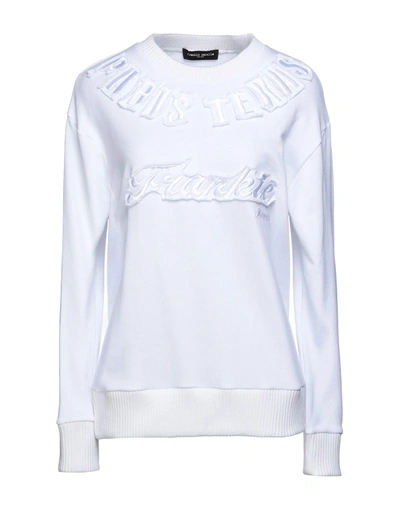 Frankie Morello Sweatshirts In White