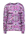 FRANKIE MORELLO FRANKIE MORELLO WOMAN SWEATSHIRT MAUVE SIZE L COTTON, ELASTANE,12591884UW 7