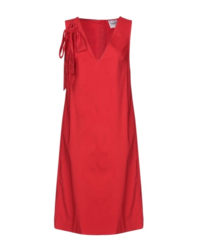 Annarita N Twenty 4h Midi Dresses In Red