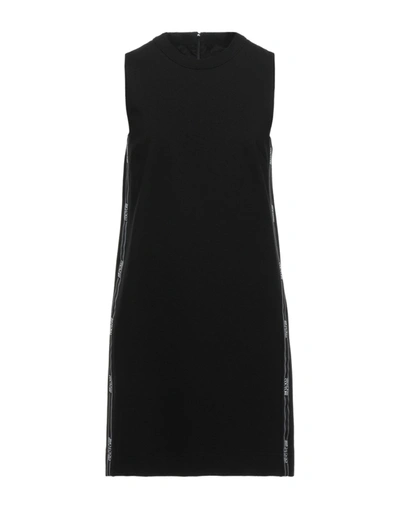 Versace Jeans Couture Short Dresses In Black