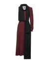 Givenchy Midi Dresses In Maroon