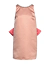 Elisabetta Franchi Short Dresses In Salmon Pink