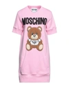 Moschino Short Dresses In Pink