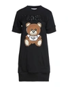 Moschino Short Dresses In Black