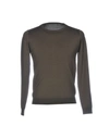 Diktat Sweaters In Military Green