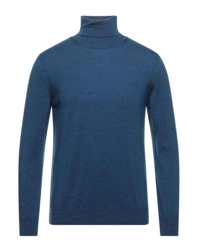 Aquascutum Turtlenecks In Blue