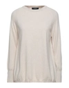 Alpha Studio Sweaters In Beige