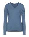Cashmere Company Sweaters In Slate Blue