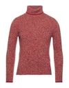 Gran Sasso Turtlenecks In Maroon