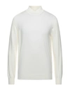 Gran Sasso Turtlenecks In Ivory