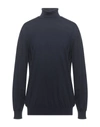 Alpha Studio Turtlenecks In Dark Blue