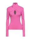 Msgm Sweaters In Fuchsia